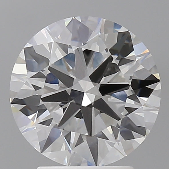 3.03 Carat Round Shaped, Ideal Cut, E Color, VVS2 Clarity, IGI Certified Lab Grown Diamond