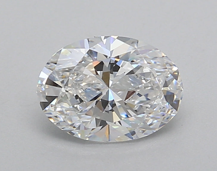 1.00 Carat Oval Shaped, Excellent Cut, D Color, VVS2 Clarity, IGI Certified Lab Grown Diamond
