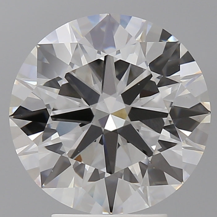 4.01 Carat Round Shaped, Ideal Cut, E Color, VVS2 Clarity, IGI Certified Lab Grown Diamond