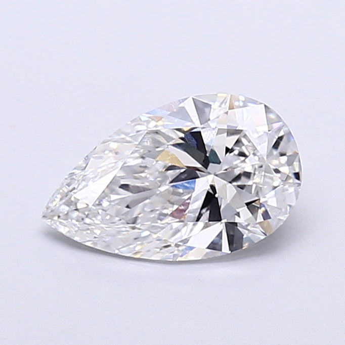 1.86 Carat Pear Shaped, Very Good Cut, E Color, VS1 Clarity, IGI Certified Lab Grown Diamond
