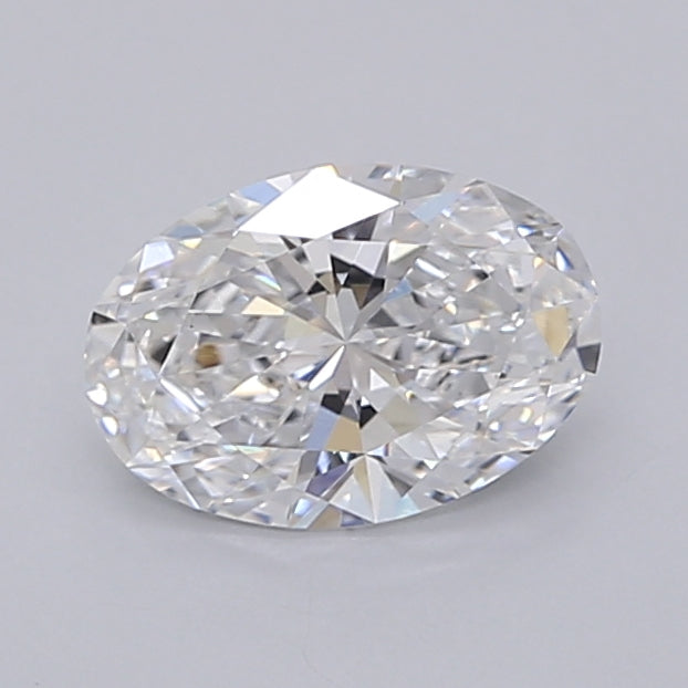1.00 Carat Oval Shaped, Ideal Cut, D Color, VS1 Clarity, IGI Certified Lab Grown Diamond
