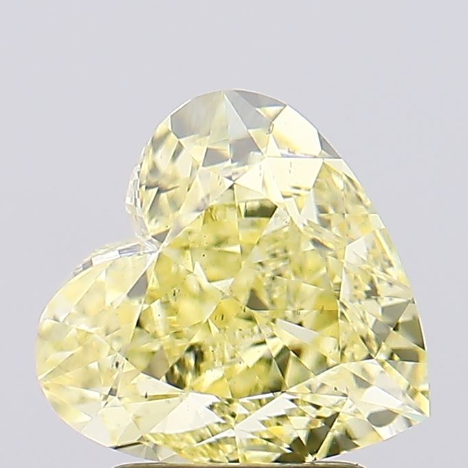 3.02 Carat Heart Shaped, Excellent Cut, SI1 Clarity, IGI Certified Lab Grown Diamond