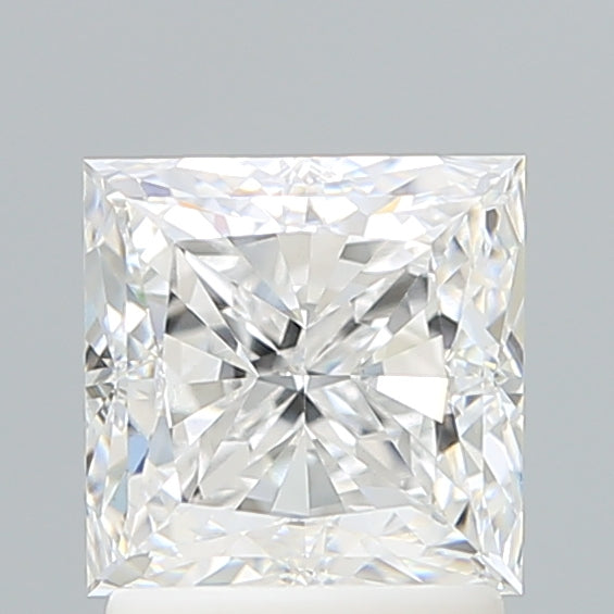 2.02 Carat Princess Shaped, Ideal Cut, E Color, VS1 Clarity, IGI Certified Lab Grown Diamond