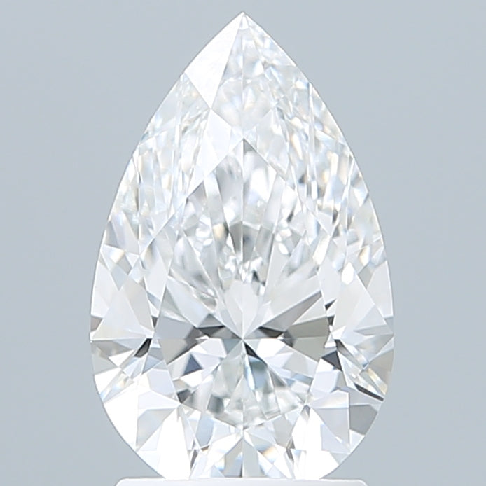 2.10 Carat Pear Shaped, Ideal Cut, D Color, VVS1 Clarity, IGI Certified Lab Grown Diamond
