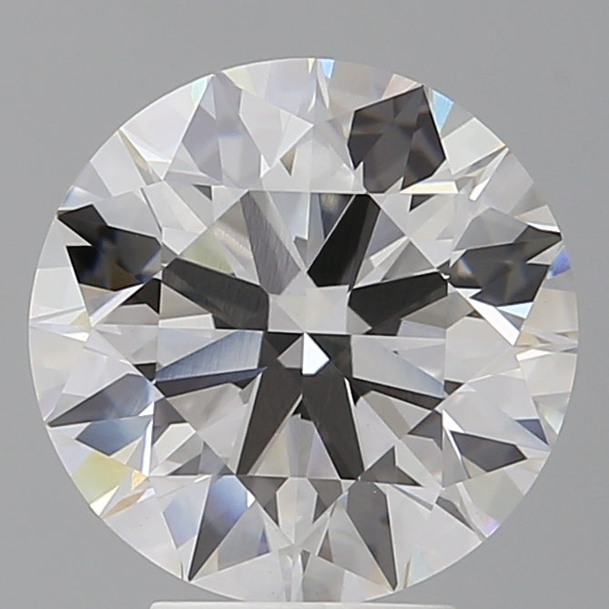 4.57 Carat Round Shaped, Ideal Cut, F Color, VVS2 Clarity, IGI Certified Lab Grown Diamond