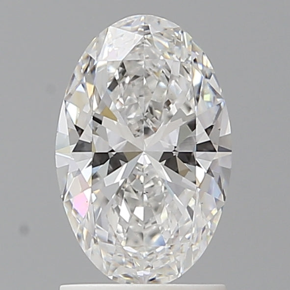 1.57 Carat Oval Shaped, Ideal Cut, E Color, VS2 Clarity, IGI Certified Lab Grown Diamond