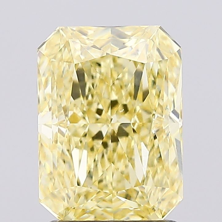 2.06 Carat Radiant Shaped, Ideal Cut, VS1 Clarity, IGI Certified Lab Grown Diamond