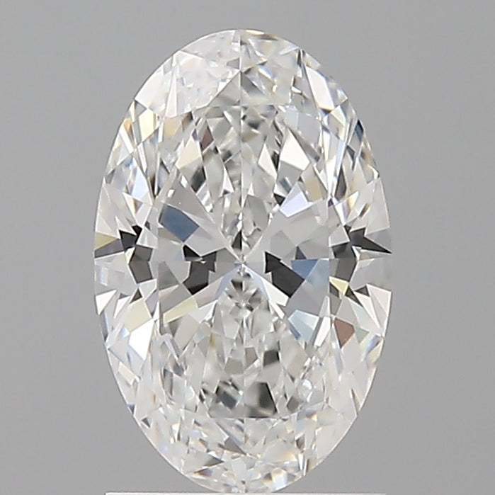 1.60 Carat Oval Shaped, Ideal Cut, D Color, VVS2 Clarity, IGI Certified Lab Grown Diamond