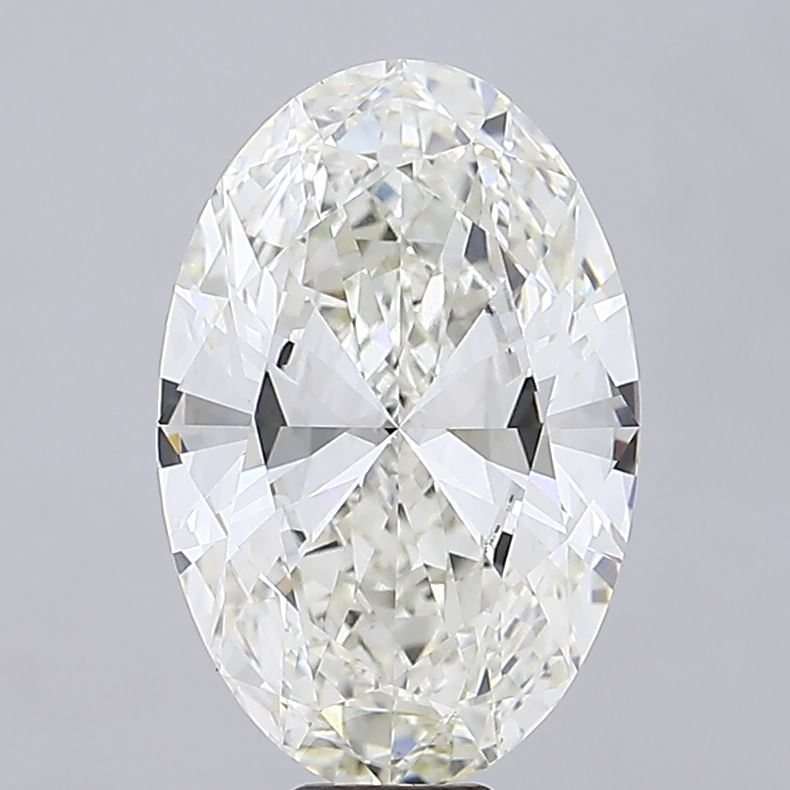 15.02 Carat Oval Shaped, Ideal Cut, I Color, VVS2 Clarity, IGI Certified Lab Grown Diamond