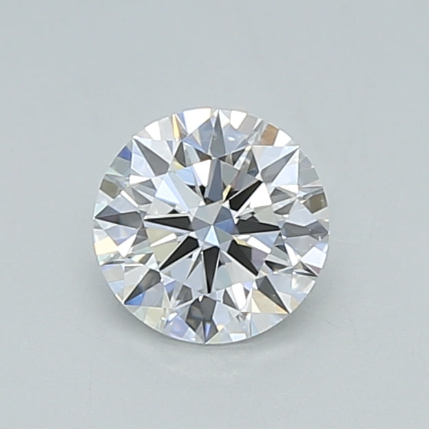 0.55 Carat Round Shaped, Ideal Cut, D Color, VVS2 Clarity, IGI Certified Lab Grown Diamond