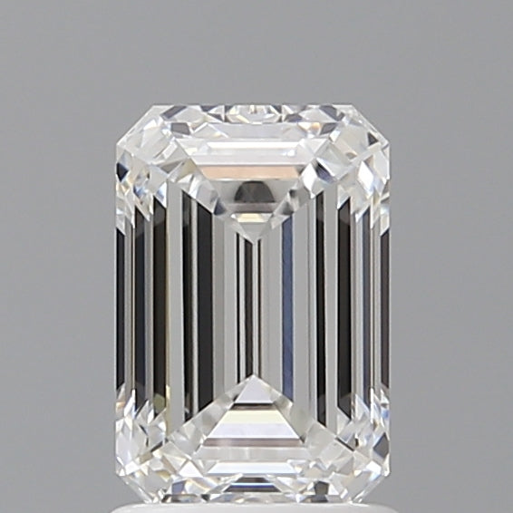 1.58 Carat Emerald Shaped, Ideal Cut, D Color, VVS1 Clarity, IGI Certified Lab Grown Diamond