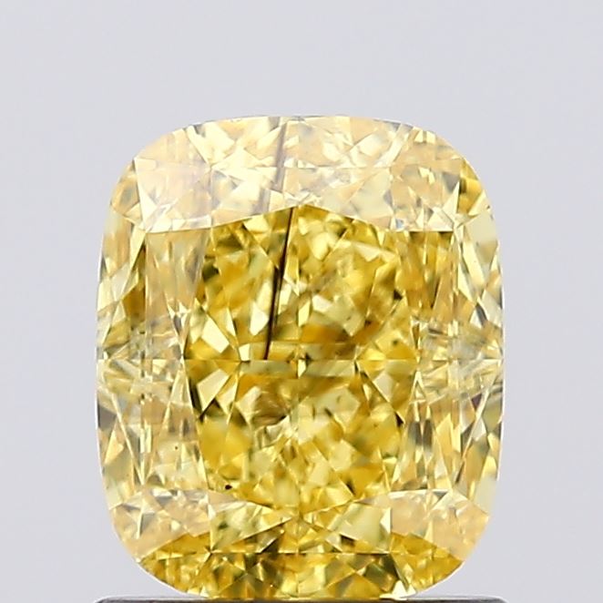 1.28 Carat Cushion Shaped, Excellent Cut, SI1 Clarity, IGI Certified Lab Grown Diamond
