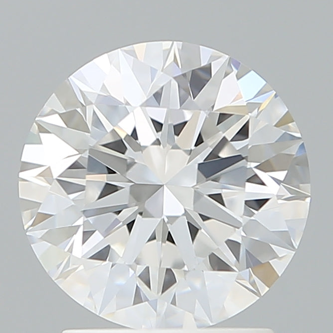 2.08 Carat Round Shaped, Ideal Cut, D Color, VVS2 Clarity, IGI Certified Lab Grown Diamond