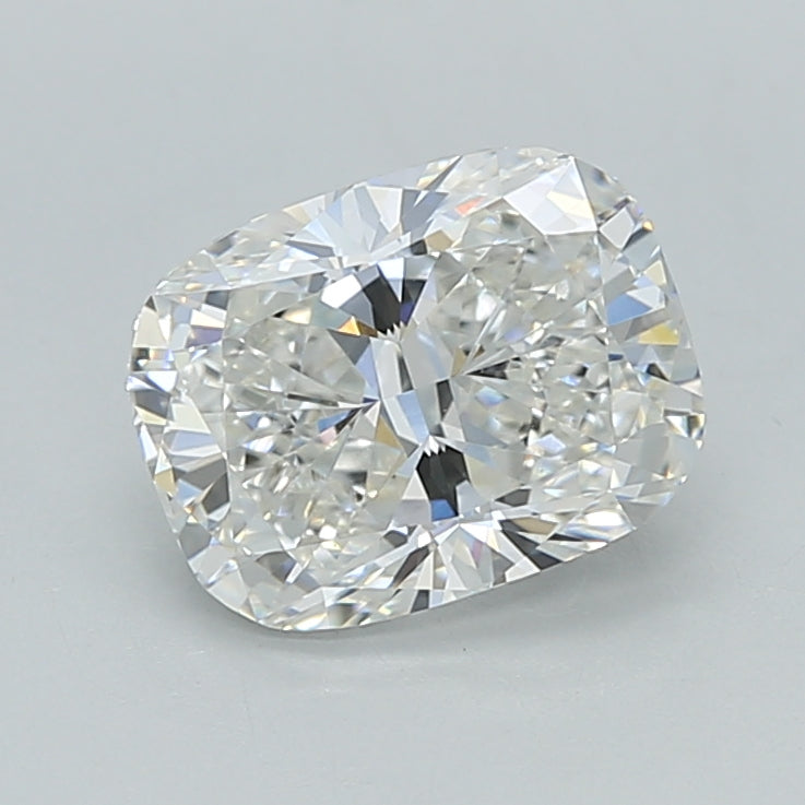 1.50 Carat Cushion Shaped, Ideal Cut, F Color, VVS2 Clarity, IGI Certified Lab Grown Diamond