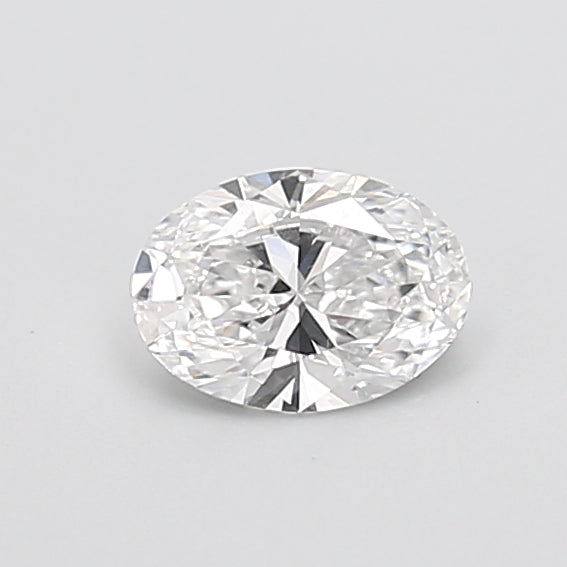 0.74 Carat Oval Shaped, Very Good Cut, D Color, VVS2 Clarity, IGI Certified Lab Grown Diamond