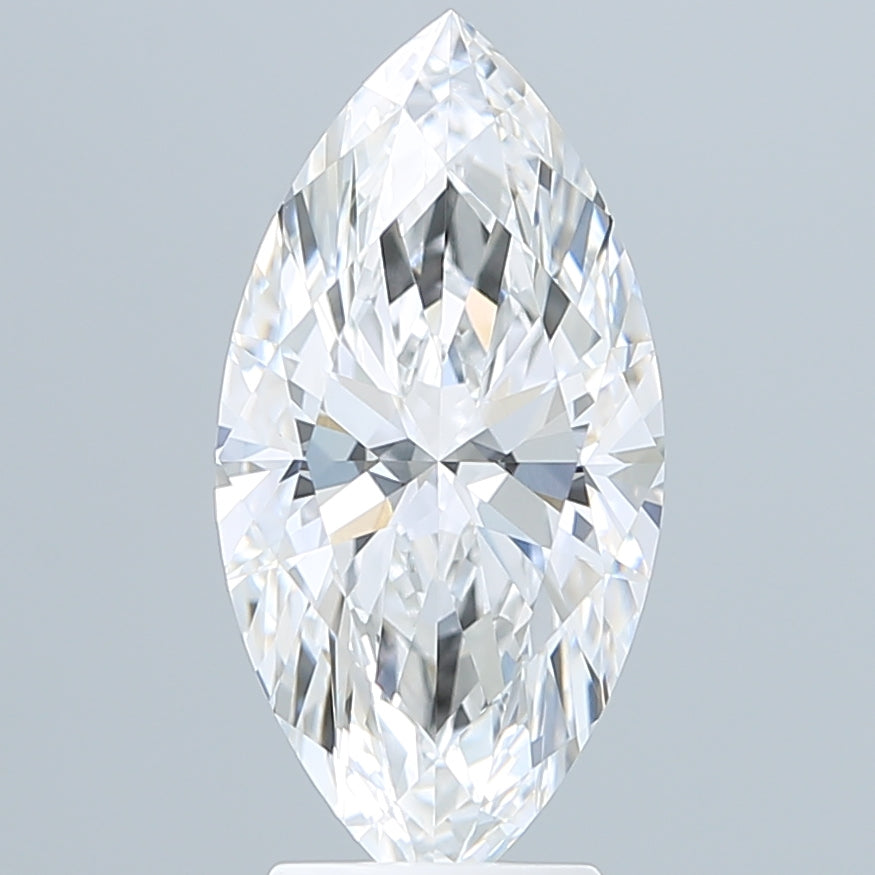 3.59 Carat Marquise Shaped, Ideal Cut, E Color, VVS1 Clarity, IGI Certified Lab Grown Diamond