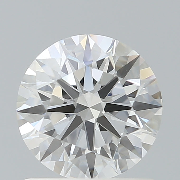 1.11 Carat Round Shaped, Ideal Cut, D Color, VVS2 Clarity, IGI Certified Lab Grown Diamond