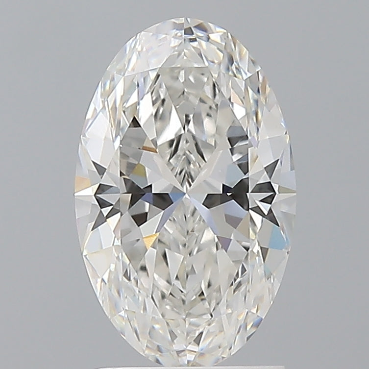 2.07 Carat Oval Shaped, Ideal Cut, F Color, VVS2 Clarity, IGI Certified Lab Grown Diamond