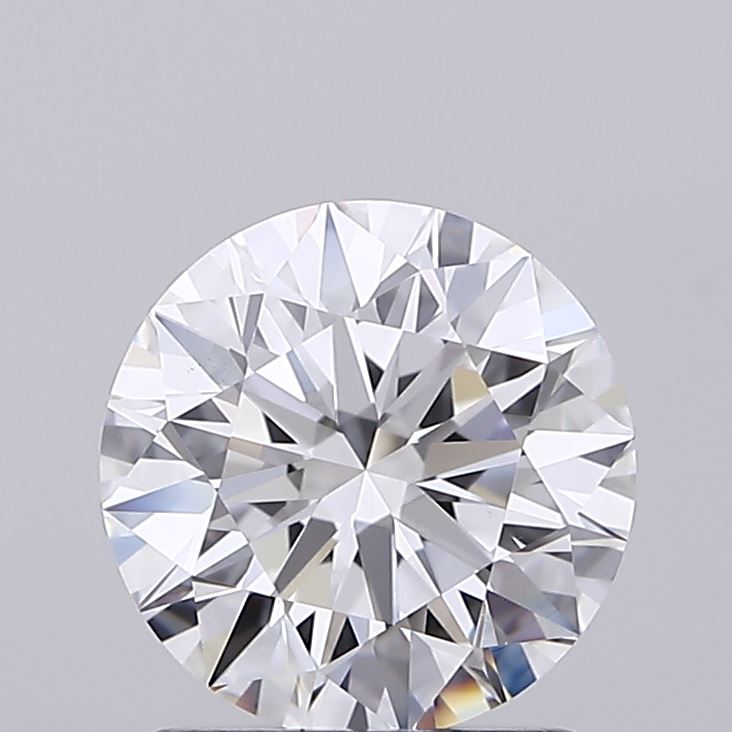 1.50 Carat Round Shaped, Excellent Cut, D Color, VS2 Clarity, IGI Certified Lab Grown Diamond