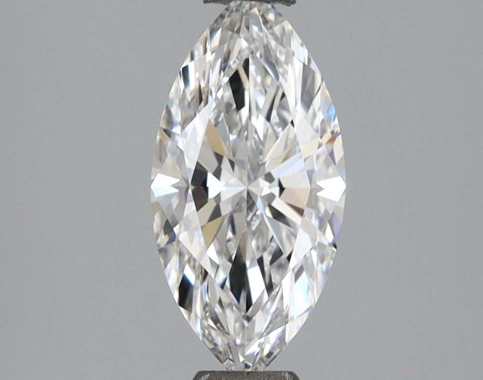 1.11 Carat Marquise Shaped, Ideal Cut, D Color, VS1 Clarity, IGI Certified Lab Grown Diamond