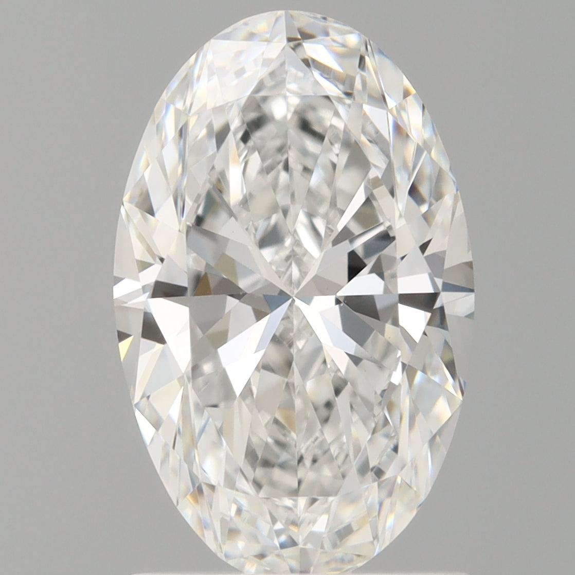 1.55 Carat Oval Shaped, Ideal Cut, E Color, VVS2 Clarity, IGI Certified Lab Grown Diamond
