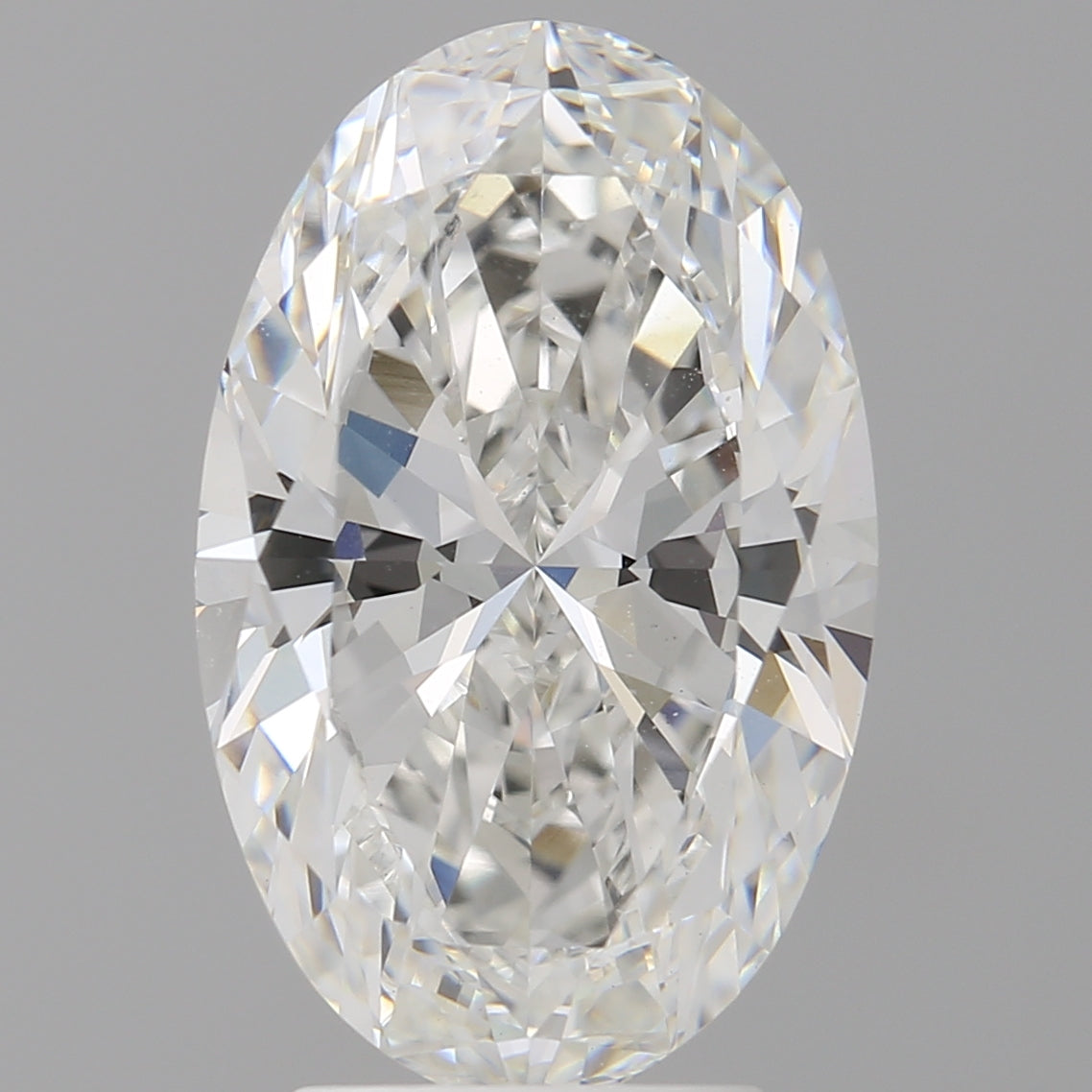 4.00 Carat Oval Shaped, Ideal Cut, E Color, VVS2 Clarity, IGI Certified Lab Grown Diamond