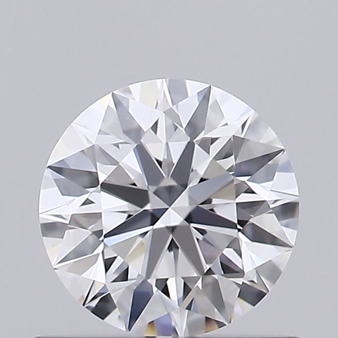 0.54 Carat Round Shaped, Ideal Cut, D Color, VVS2 Clarity, IGI Certified Lab Grown Diamond