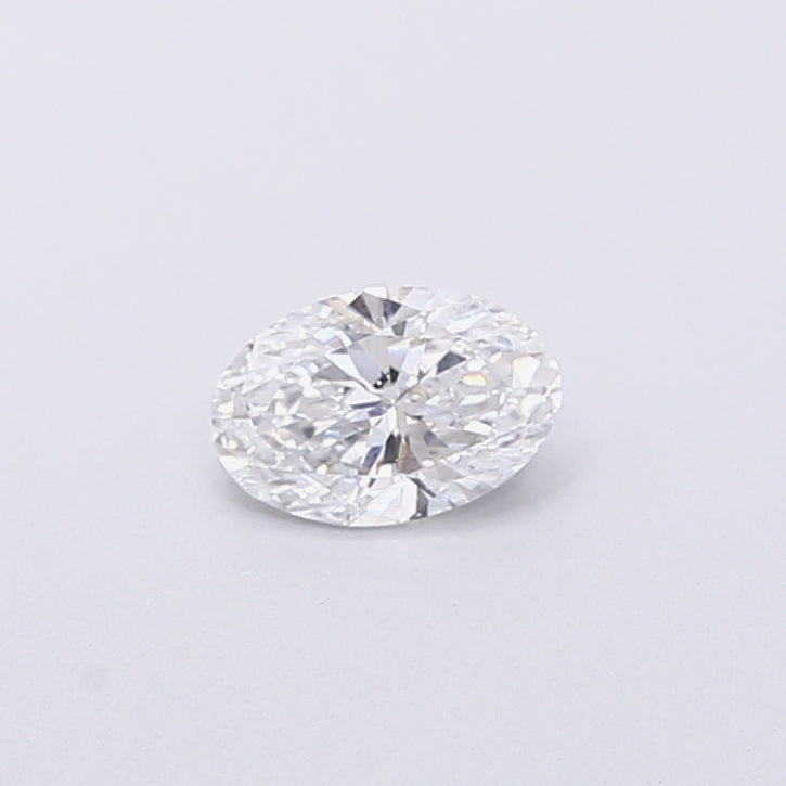 0.40 Carat Oval Shaped, Very Good Cut, D Color, VS1 Clarity, IGI Certified Lab Grown Diamond