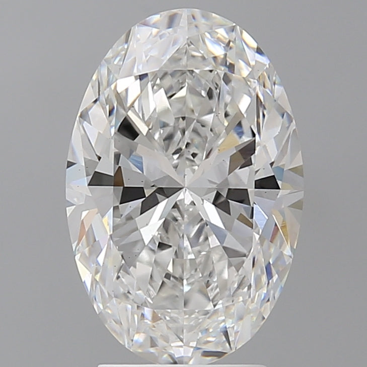 3.53 Carat Oval Shaped, Ideal Cut, E Color, VS1 Clarity, IGI Certified Lab Grown Diamond