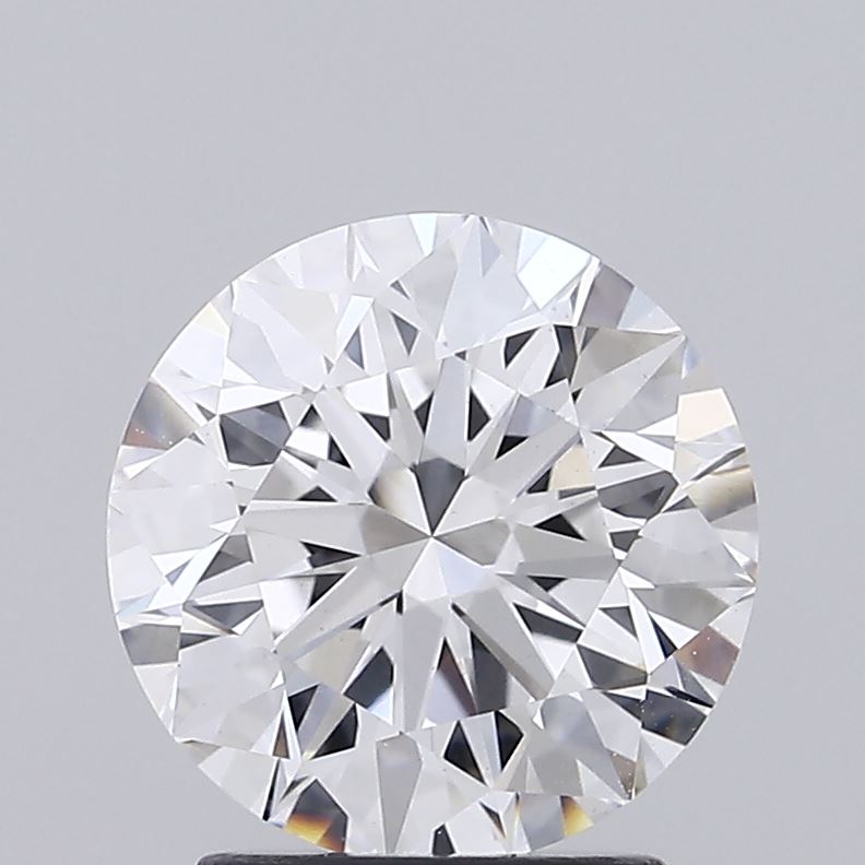 2.10 Carat Round Shaped, Ideal Cut, D Color, VVS2 Clarity, IGI Certified Lab Grown Diamond