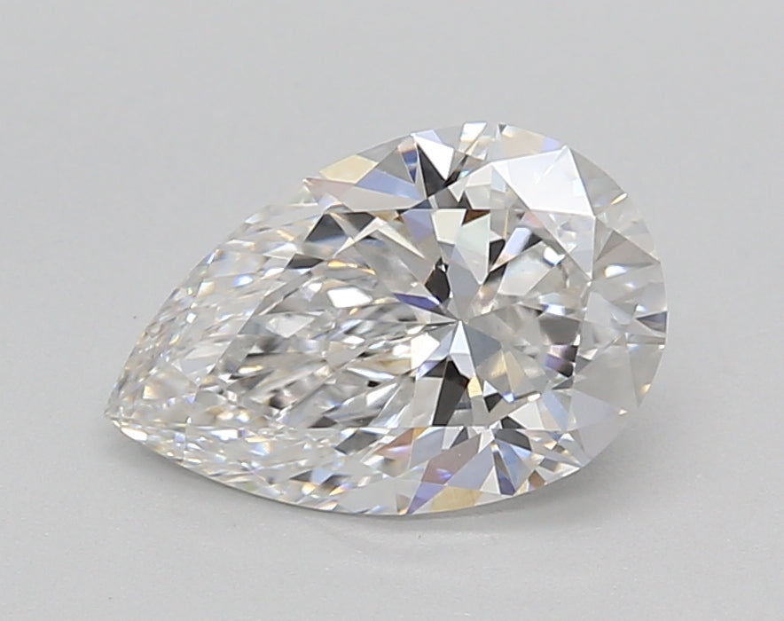 1.52 Carat Pear Shaped, Excellent Cut, E Color, VVS2 Clarity, IGI Certified Lab Grown Diamond