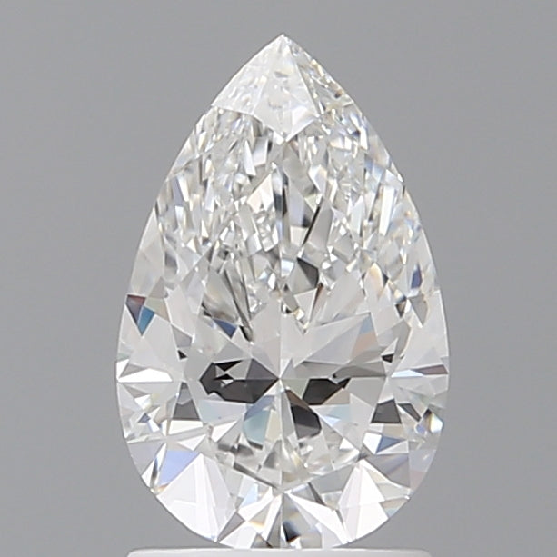 1.57 Carat Pear Shaped, Ideal Cut, E Color, VVS1 Clarity, IGI Certified Lab Grown Diamond