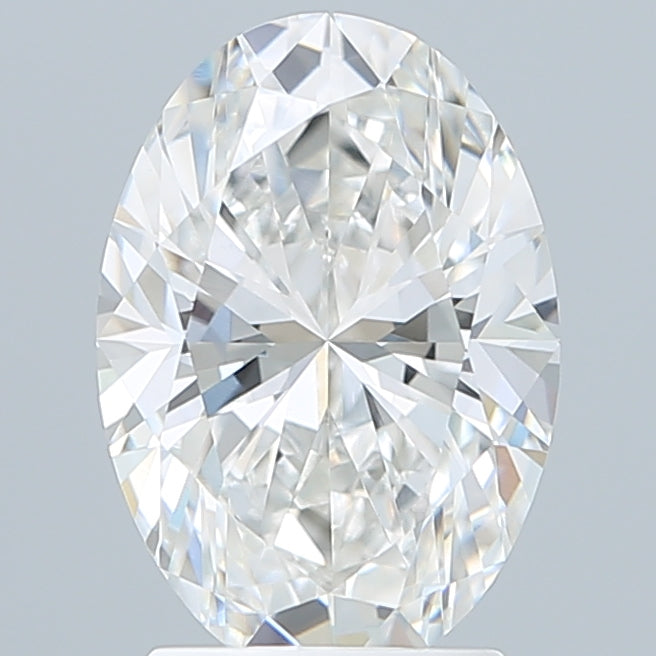 2.60 Carat Oval Shaped, Excellent Cut, E Color, VVS2 Clarity, IGI Certified Lab Grown Diamond