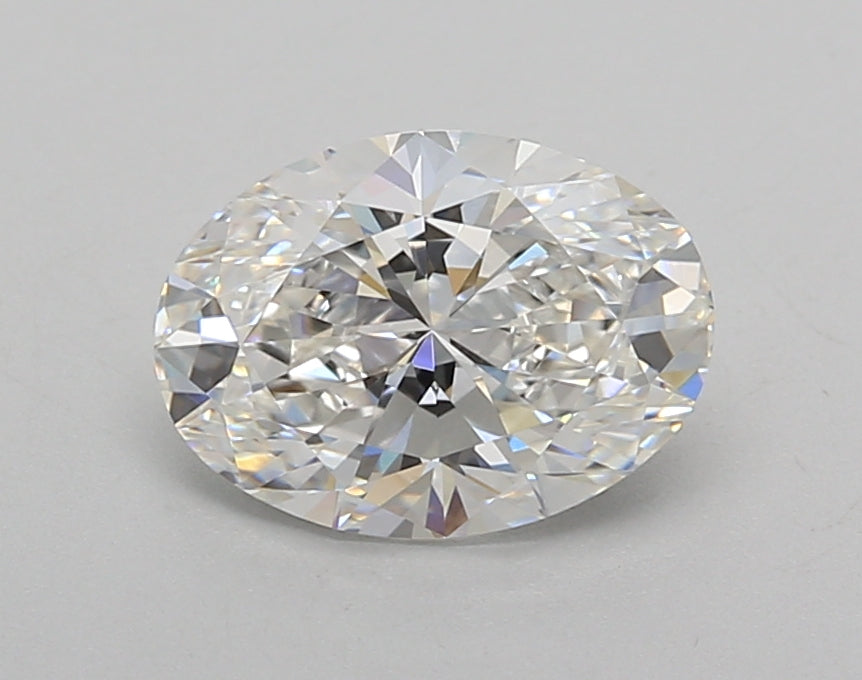 1.50 Carat Oval Shaped, Excellent Cut, E Color, VVS2 Clarity, IGI Certified Lab Grown Diamond