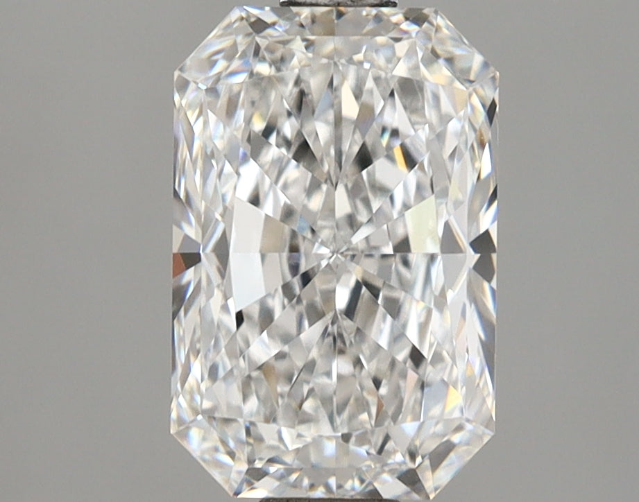2.02 Carat Radiant Shaped, Ideal Cut, E Color, IF Clarity, IGI Certified Lab Grown Diamond