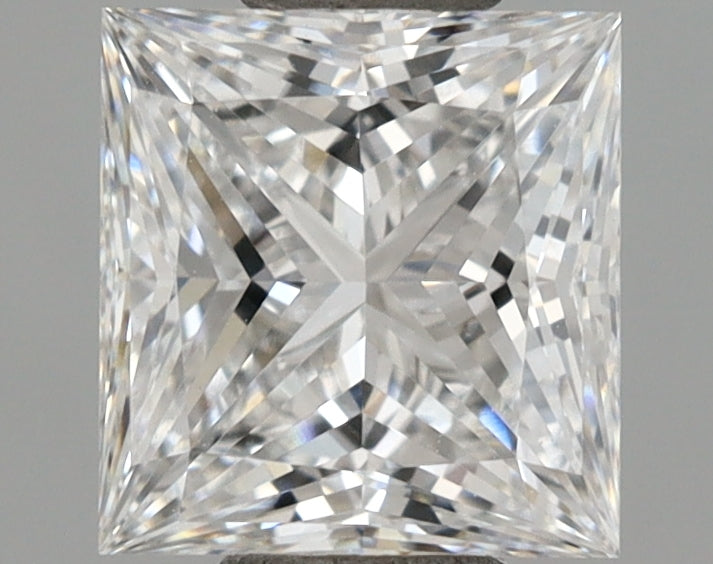 1.01 Carat Princess Shaped, Ideal Cut, E Color, VVS1 Clarity, IGI Certified Lab Grown Diamond