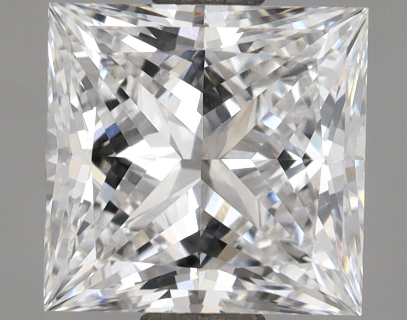 2.01 Carat Princess Shaped, Ideal Cut, D Color, VVS1 Clarity, IGI Certified Lab Grown Diamond