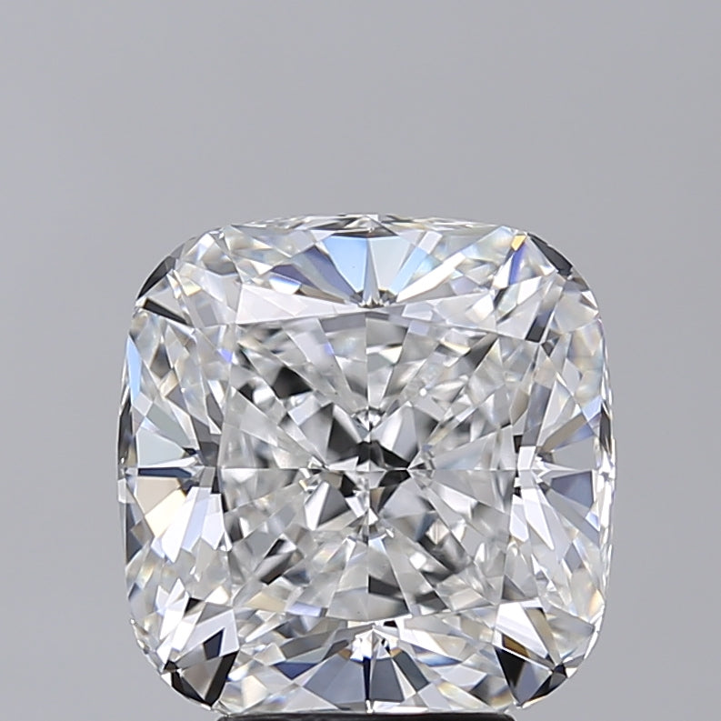 5.02 Carat Cushion Shaped, Excellent Cut, E Color, VVS2 Clarity, IGI Certified Lab Grown Diamond