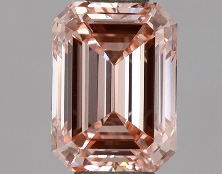 1.00 Carat Emerald Shaped, Ideal Cut, VS1 Clarity, IGI Certified Lab Grown Diamond