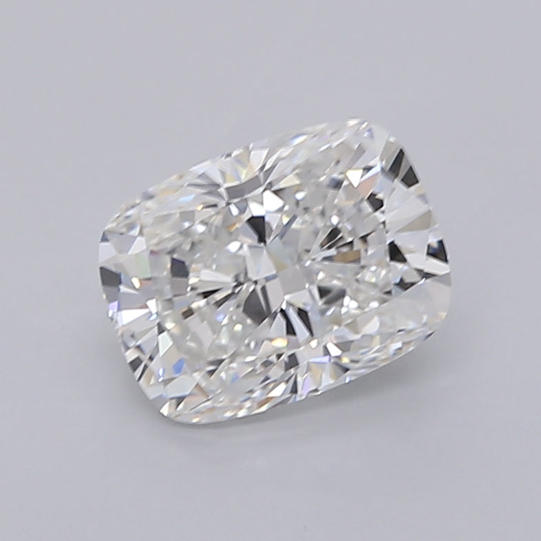 2.04 Carat Cushion Shaped, Excellent Cut, F Color, VVS2 Clarity, IGI Certified Lab Grown Diamond