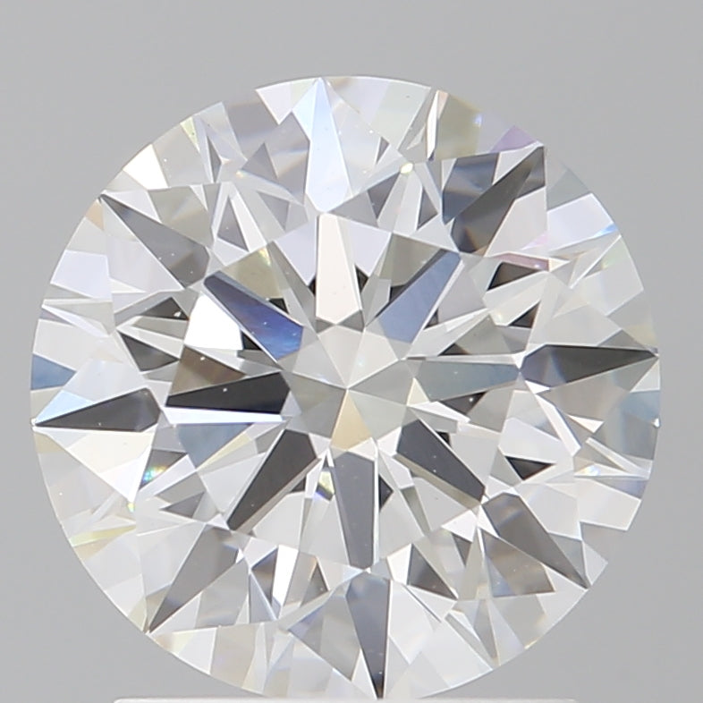 2.01 Carat Round Shaped, Ideal Cut, F Color, VVS2 Clarity, IGI Certified Lab Grown Diamond