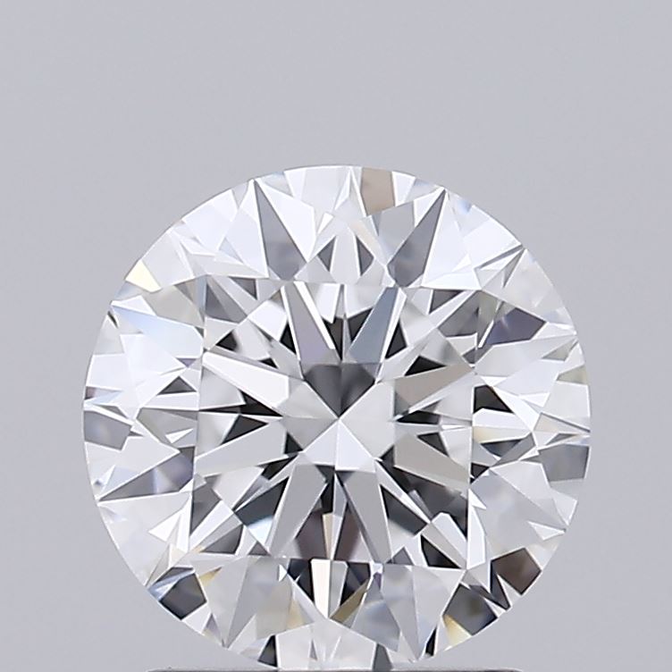 1.51 Carat Round Shaped, Ideal Cut, D Color, VVS2 Clarity, IGI Certified Lab Grown Diamond