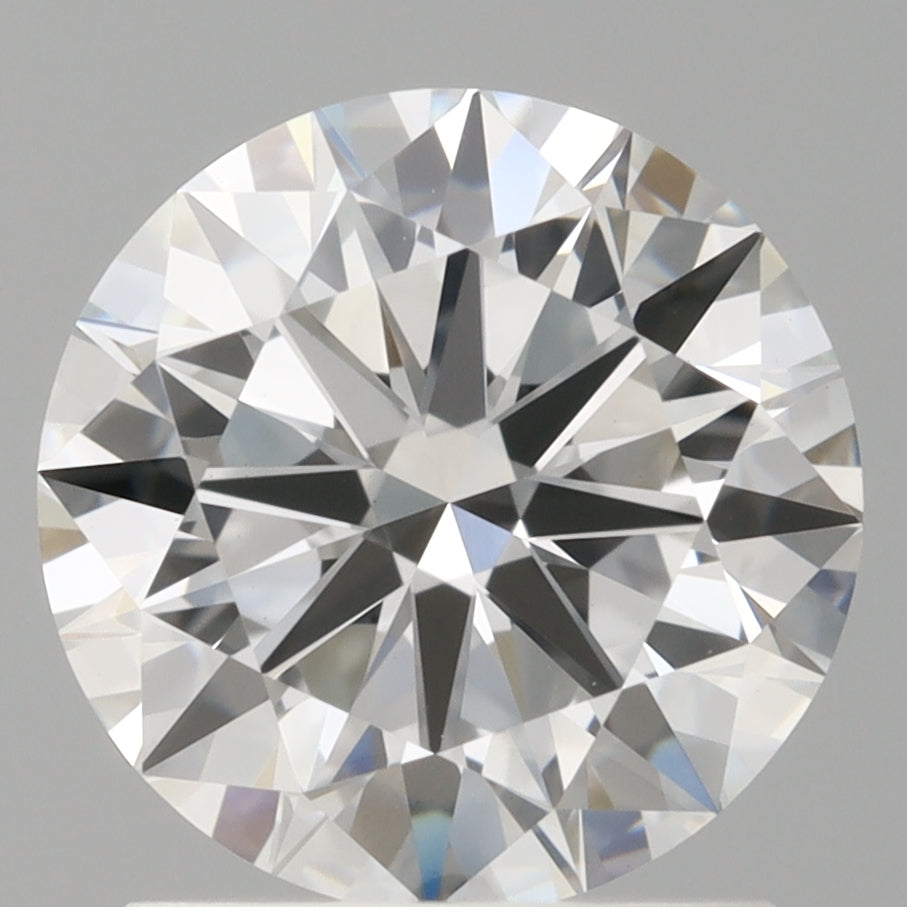 1.54 Carat Round Shaped, Excellent Cut, E Color, VVS2 Clarity, IGI Certified Lab Grown Diamond