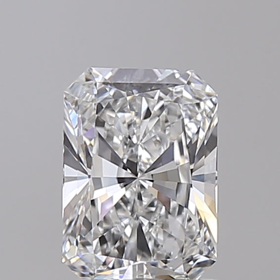 1.00 Carat Radiant Shaped, Ideal Cut, D Color, VS1 Clarity, IGI Certified Lab Grown Diamond