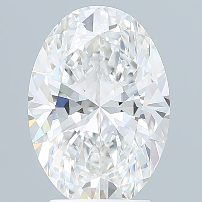 3.07 Carat Oval Shaped, Excellent Cut, E Color, VVS2 Clarity, IGI Certified Lab Grown Diamond