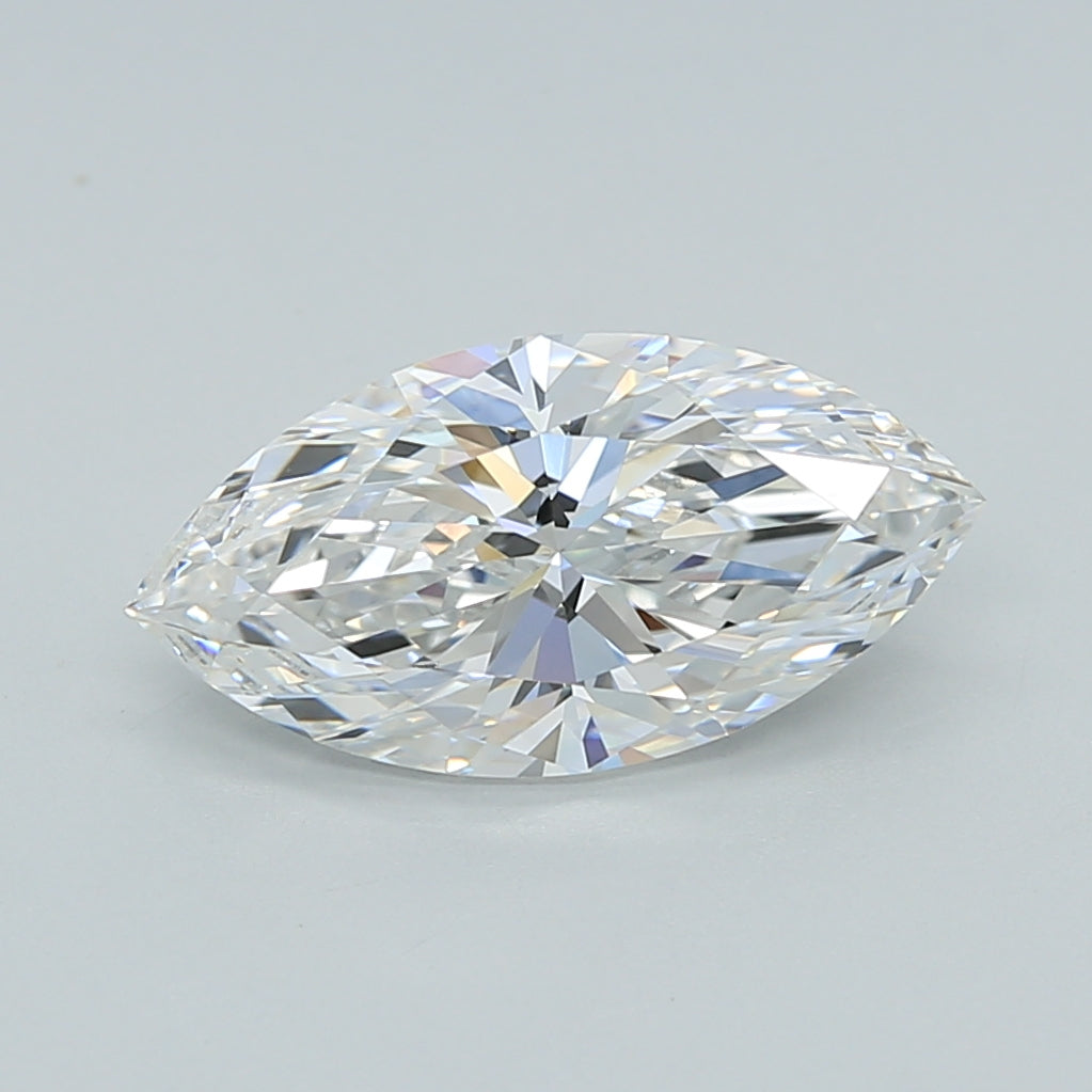 1.91 Carat Marquise Shaped, Ideal Cut, E Color, VVS1 Clarity, IGI Certified Lab Grown Diamond