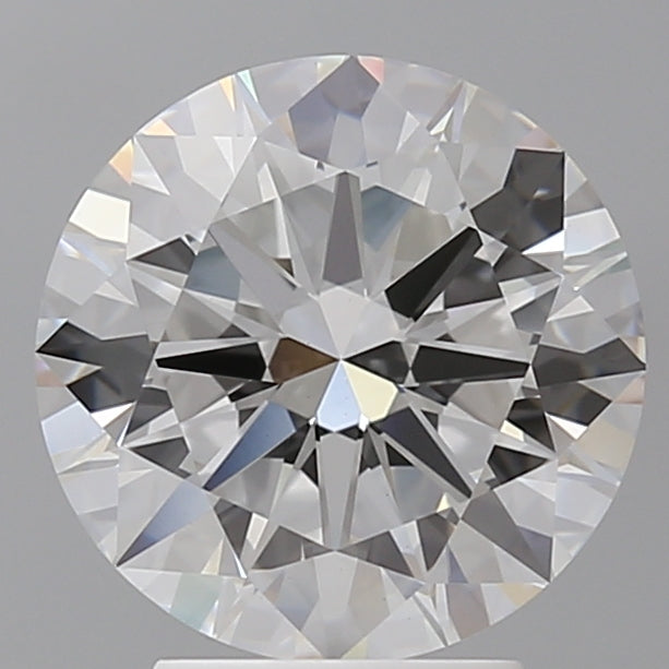 3.53 Carat Round Shaped, Excellent Cut, E Color, VVS2 Clarity, IGI Certified Lab Grown Diamond