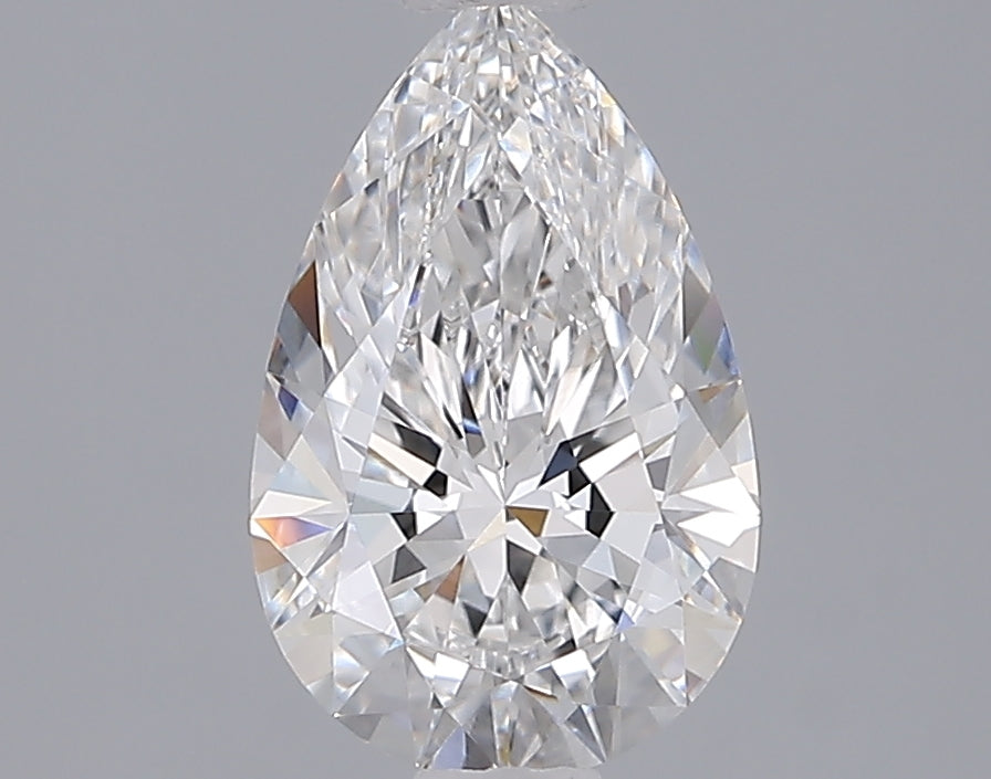 1.54 Carat Pear Shaped, Ideal Cut, E Color, VVS2 Clarity, IGI Certified Lab Grown Diamond