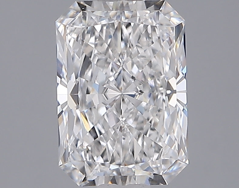 1.90 Carat Radiant Shaped, Ideal Cut, E Color, VS1 Clarity, IGI Certified Lab Grown Diamond