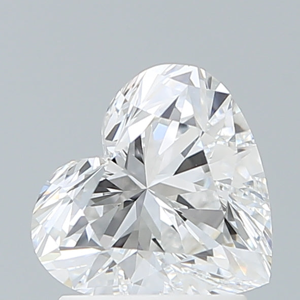 1.67 Carat Heart Shaped, Ideal Cut, D Color, VS1 Clarity, IGI Certified Lab Grown Diamond